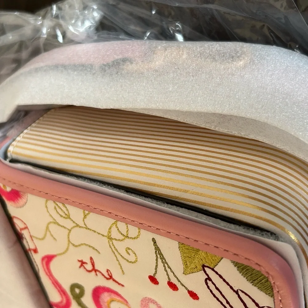 NWT - Kate Spade Secret Garden Embroidered Bag